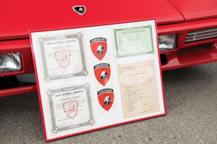 Сервисные книги Lamborghini Countach LP500 S 1984 года  (фото 28 из 34)